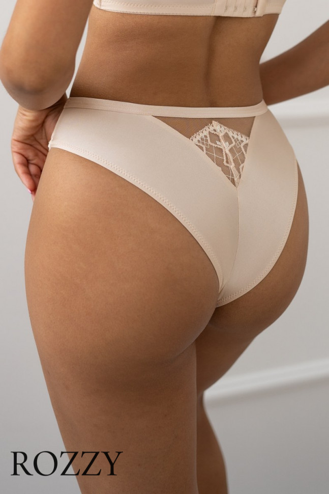 Трусы бразильяна Kris Line Miss Caffee светло-бежевый