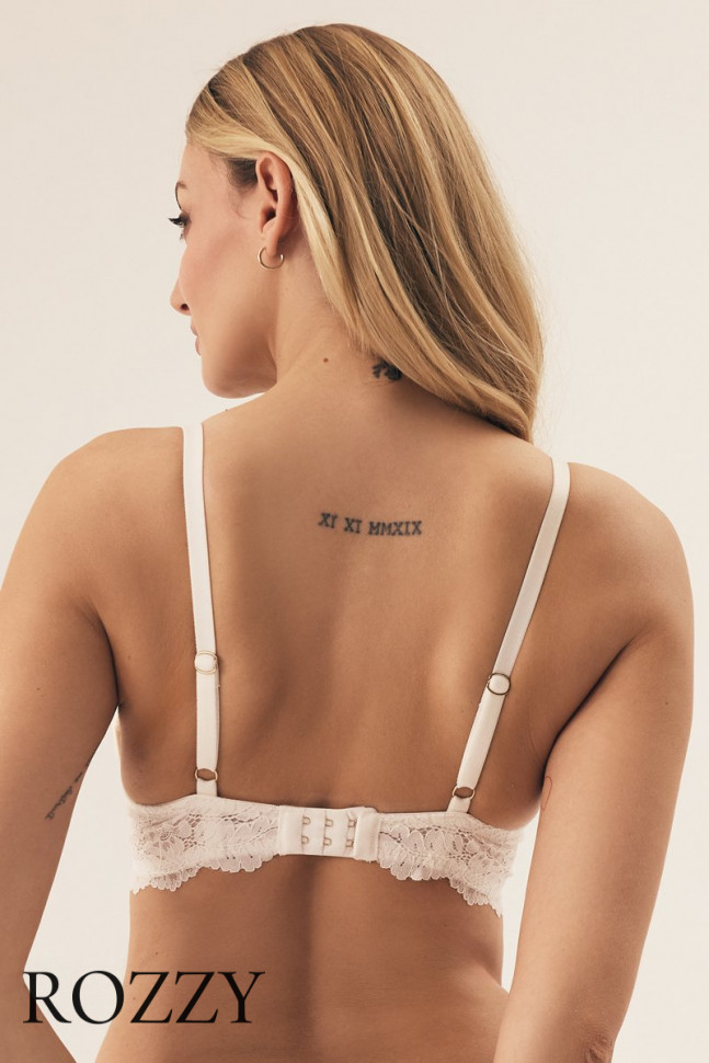 Бюстгальтер планж пуш-ап Esotiq Sweetheart/00X 42354 белый