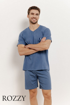 Пижама мужская Taro Henry 3397/3398/3399 джинсовый