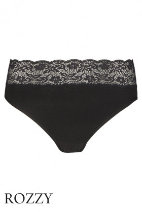 Трусы классика хлопковые Nina Von C 4020809 черный