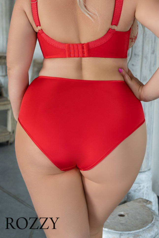 Трусы классика Kris Line Sweetheart красный/оранжевый