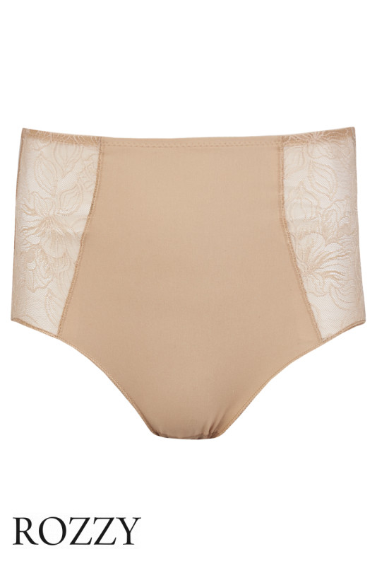 Трусы макси корректирующие хлопковые Nina Von C Cotton Shape 45180951 карамельный