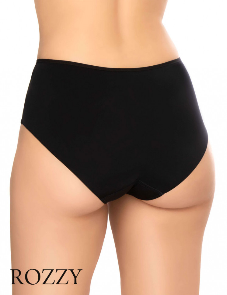 Трусы классика обрезные Felina Vision Bloom 213288 черный К