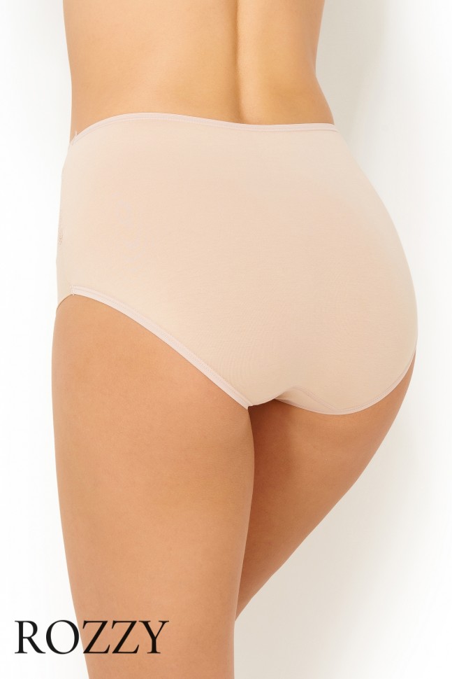 Трусы макси хлопковые Janira Charm Cotton 32138 песочный