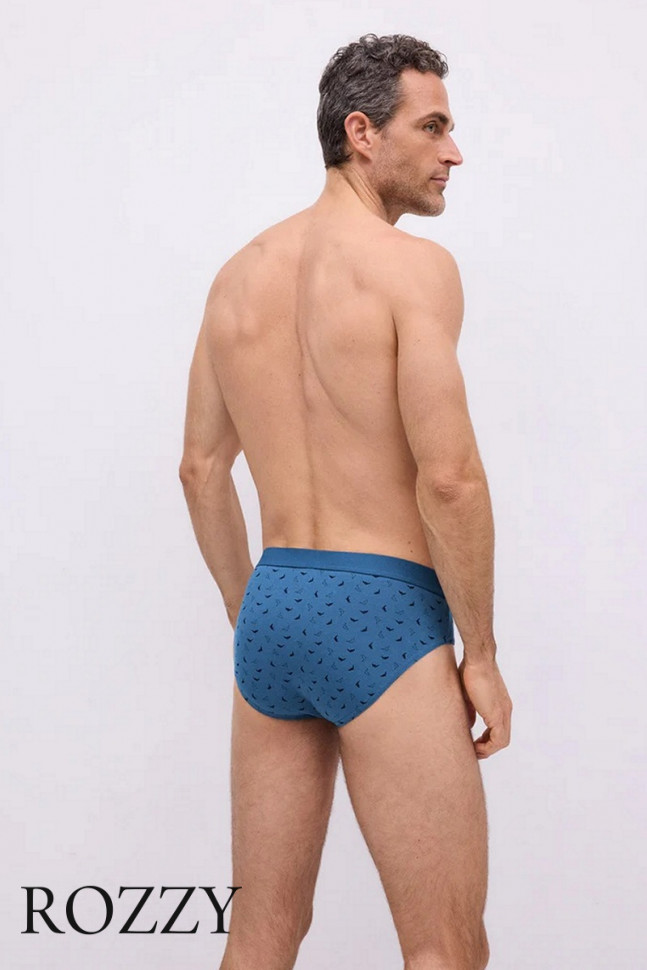 Трусы слипы мужские Ysabel Mora 20396 темно-синий/джинс (уп.2шт.)