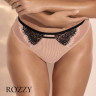 Трусы бразильяна Kinga Gina B-1189/2 светло-розовый/черный