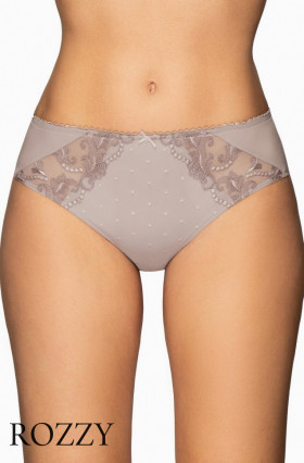 Трусы слипы обрезные Felina Secret Delight 210292 жемчужно-серый К+Ф