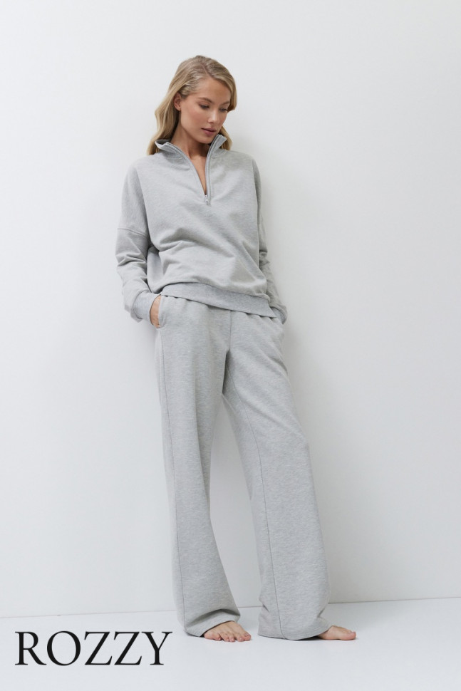 Костюм домашний Aruelle Avy Set светло-серый