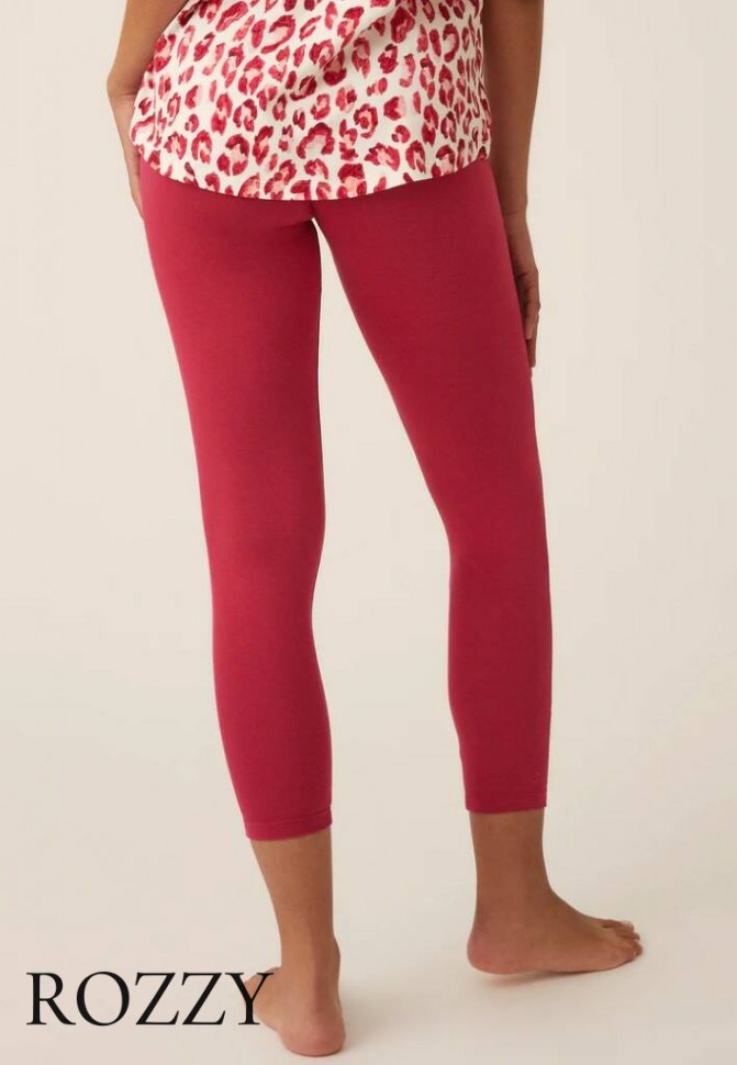 Легинсы вискозные Naturana Big Break 44012 бордовый Ф