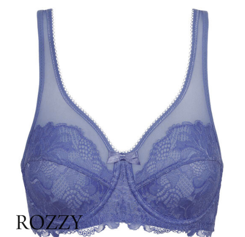 Бюстгальтер DIM Generous Essentiel 08H4 фиолетовый/бабочка