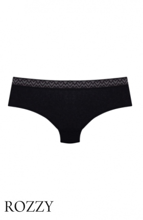 Трусы хипстеры хлопковые Naturana Baumwolle 4331 черный К