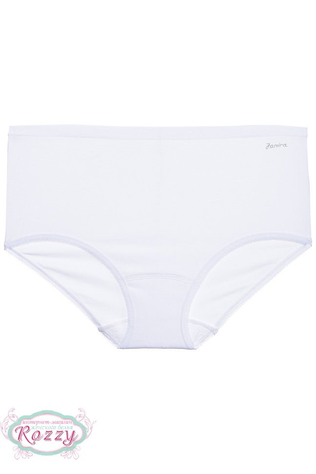 Трусы макси хлопковые Janira 31643 (уп.2шт.) белый, ванильный, песочный, черный 