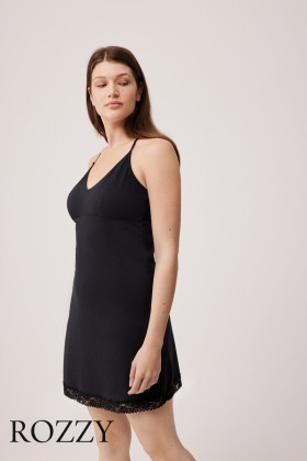 Сорочка хлопковая Ysabel Mora 10557 черный