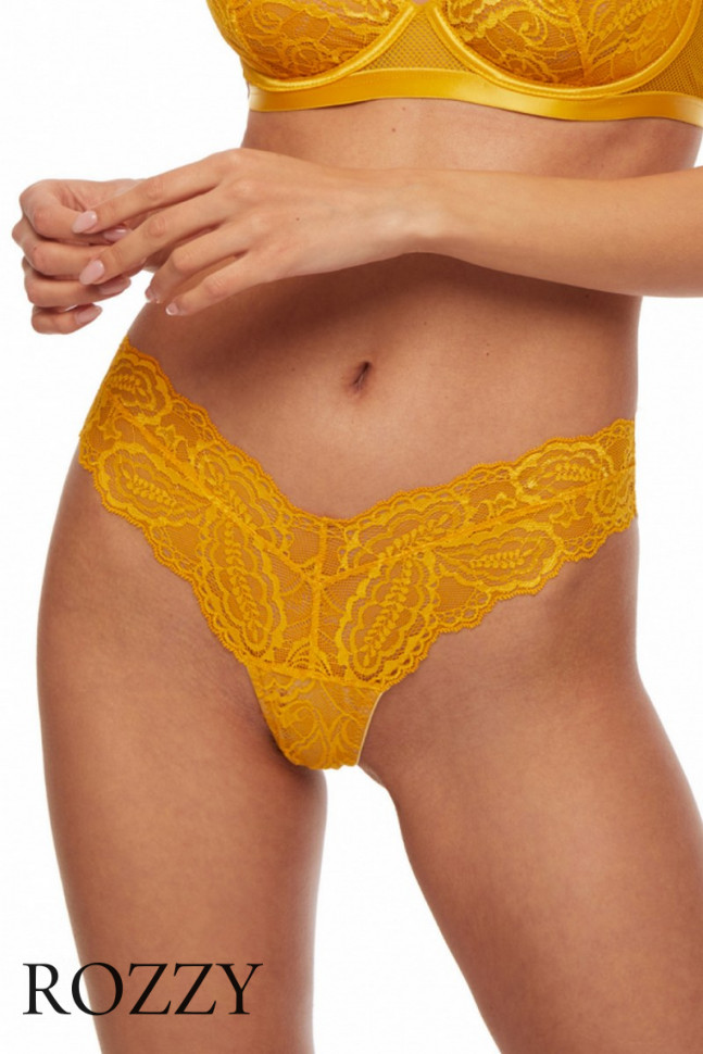 Трусы бразильяна Kinga Sunkiss B-851/3 желтый