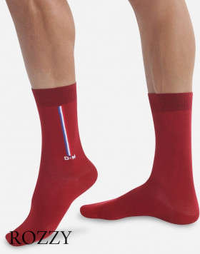 Носки мужские DIM 0CJS бордовый 