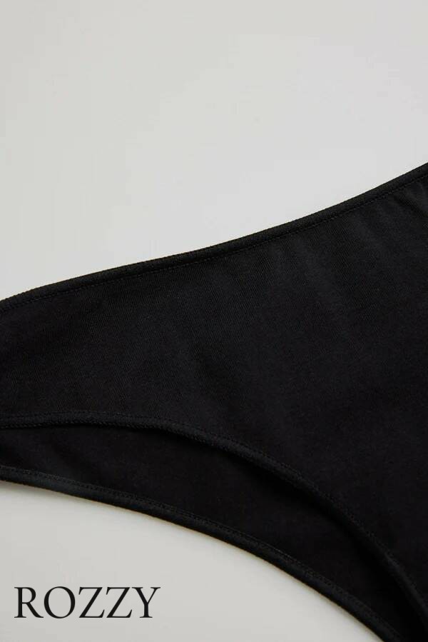 Трусы бразильяна хлопковые Ysabel Mora 19645 черный