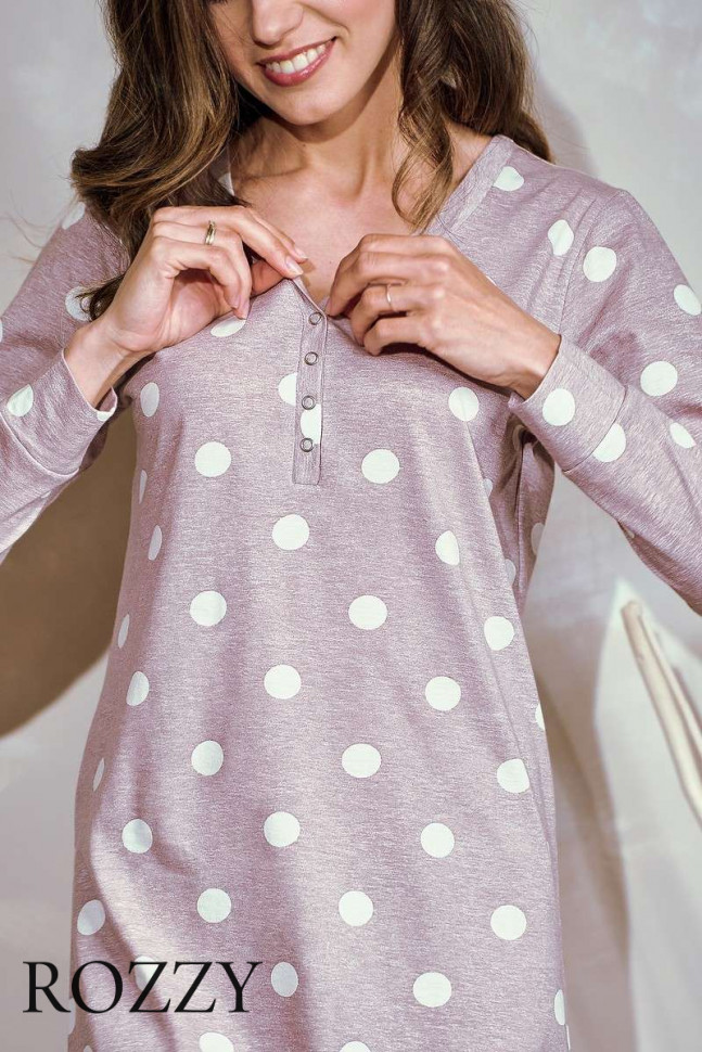 Сорочка хлопковая Taro Libby 3215 светло-лиловый