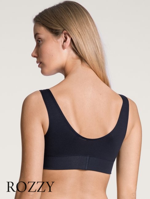 Топ хлопковый Calida Elastic 02138 темно-синий (339)