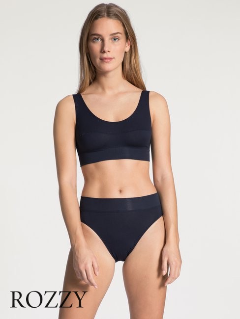 Топ хлопковый Calida Elastic 02138 темно-синий (339)