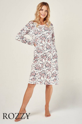 Сорочка хлопковая Taro Gardenia 2999/3022 чайная роза