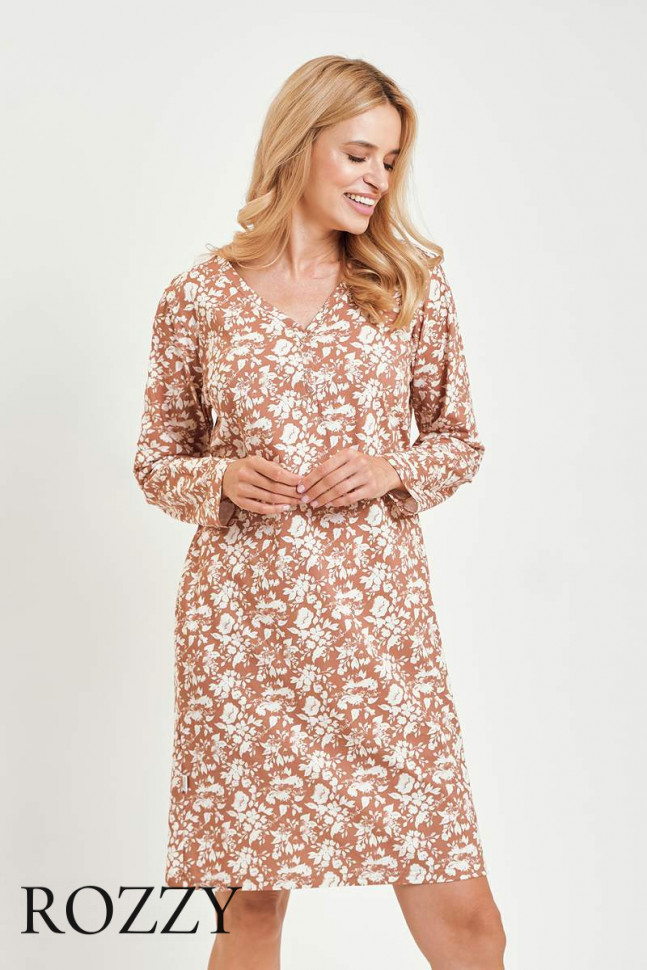 Сорочка хлопковая Taro Grece 3480 бежевый