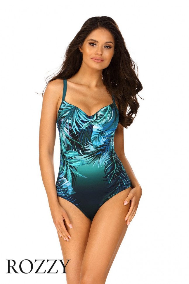 Купальник слитный Lorin L4532/3 морская волна