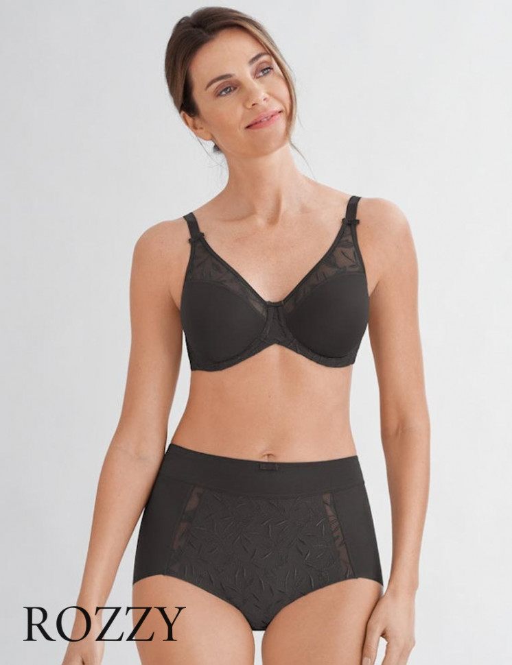 Трусы макси обрезные корректирующие Felina Vision Deluxe 280289 темно-серый К+Ф