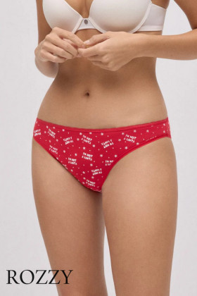 Трусы бикини хлопковые Ysabel Mora 19489 красный