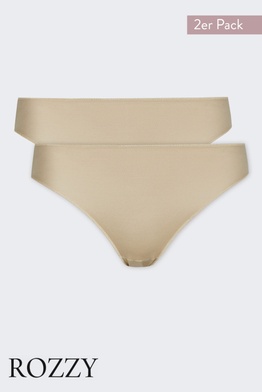 Трусы слипы Nina Von C Secret Shine 652011299 бежевый (уп.2шт.)