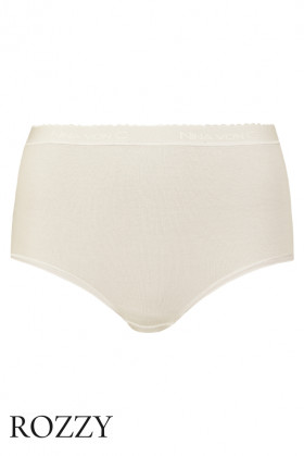 Трусы макси хлопковые Nina Von C Slipboutique 70160113 ванильный