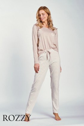 Пижама хлопковая Taro Gina 3246 бежевый