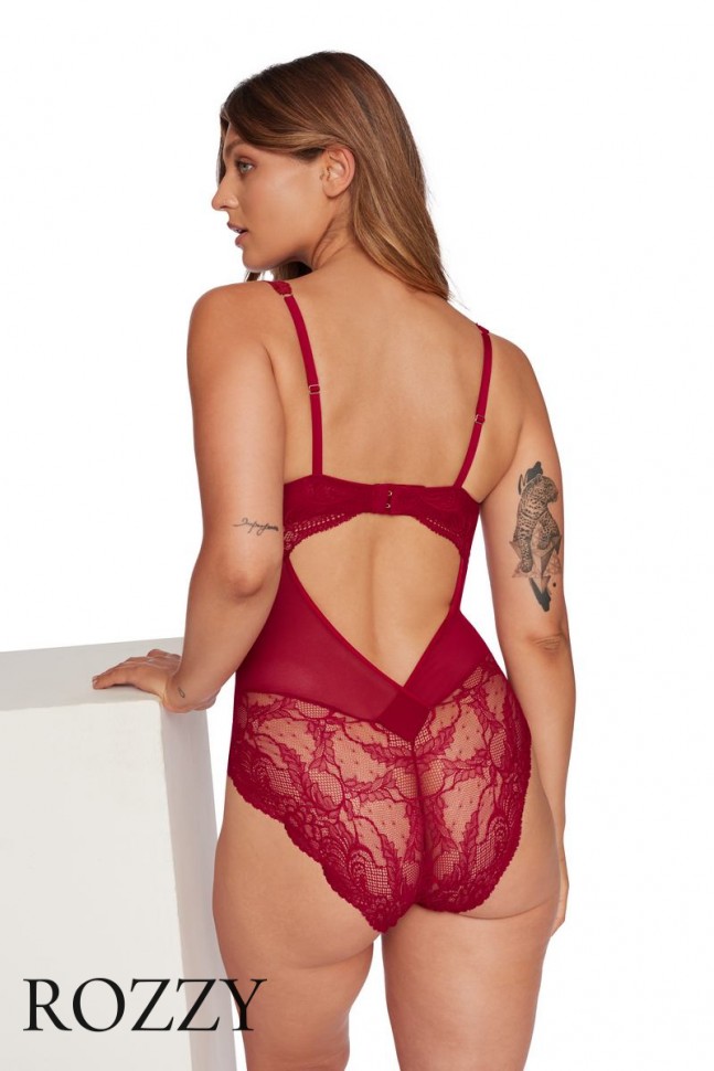 Боди пуш-ап Esotiq Tulia 39968 вишневый