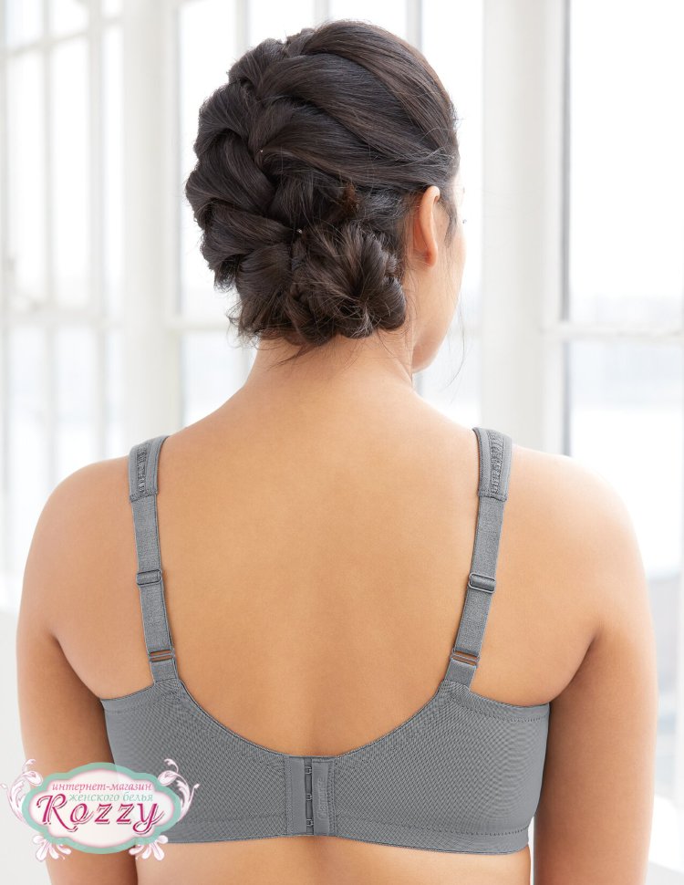 Бюстгальтер без косточек Glamorise GI1064 серый