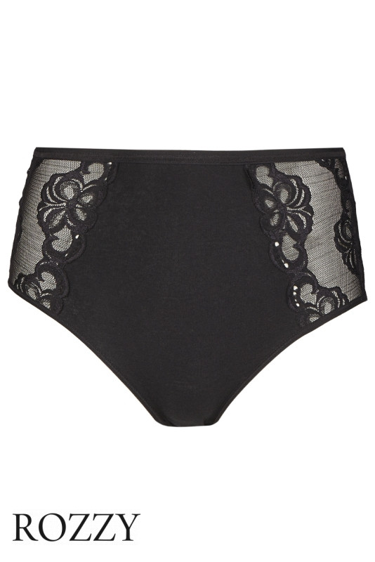 Трусы макси хлопковые Nina Von C Slipboutique 40160880 черный