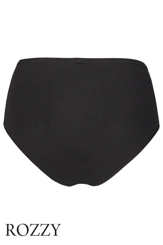 Трусы макси хлопковые Nina Von C Slipboutique 40160880 черный