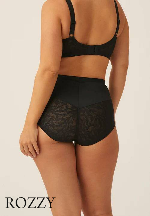 Трусы макси корректирующие Naturana Shaping Powerlace 4690 черный К 