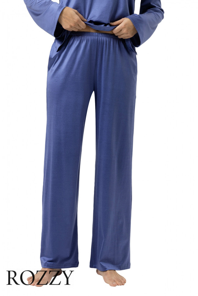 Брюки домашние Mey Pure Shine 1220080 синий