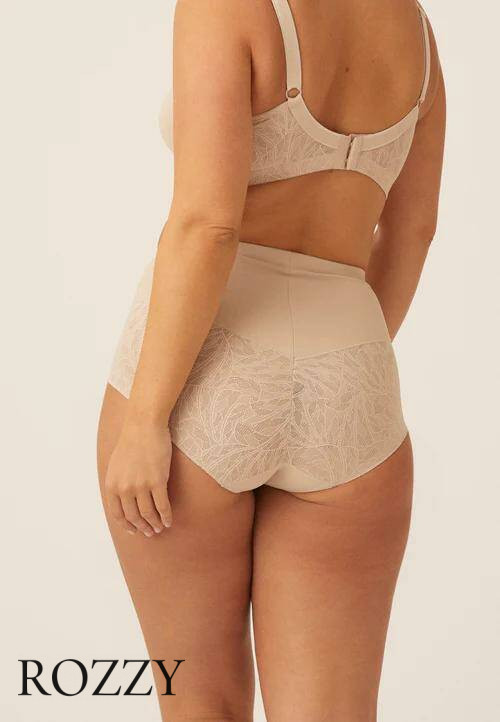 Трусы макси корректирующие Naturana Shaping Powerlace 4690 бежевый К