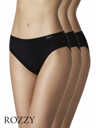 Трусы слипы Janira Esencial 31184 черный (уп.3шт.)