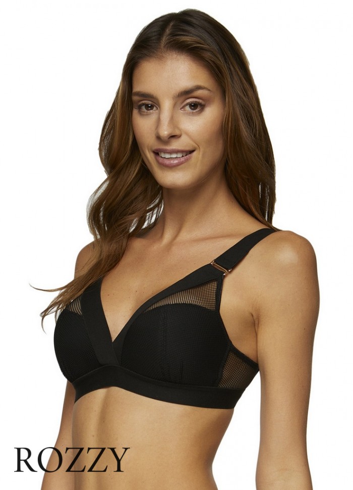 Бюстгальтер без косточек Kinga Lara Black WB-748 черный 