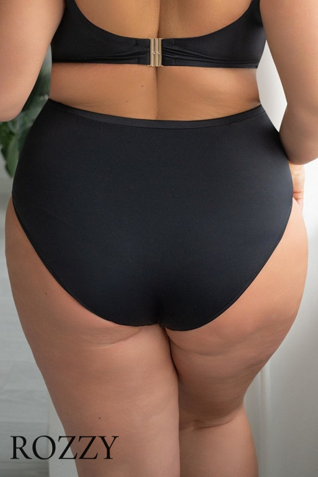 Трусы купальные классика Kris Line Tropea черный/белый