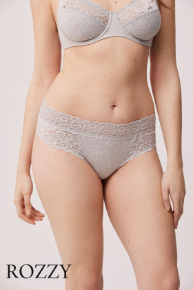 Трусы хипстеры хлопковые Ysabel Mora 10553 серый