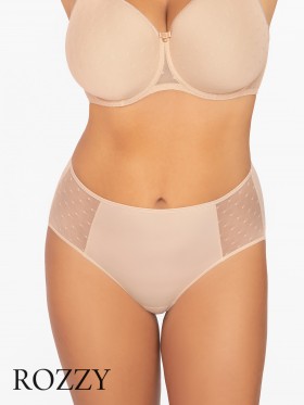 Трусы классика обрезные Corin Twiggy 03723 бежевый