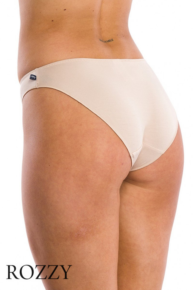 Трусы бикини хлопковые Key LPR 001 бежевый (уп.2шт.)