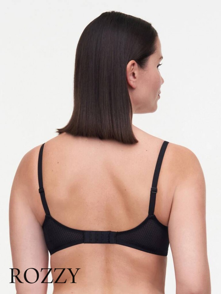 Бюстгальтер без косточек Chantelle Fleurs C12M80 черный