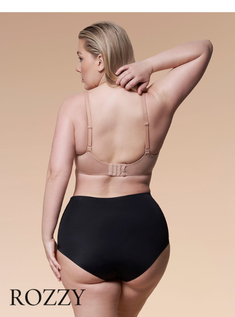 Трусы макси корректирующие Julimex Opal черный