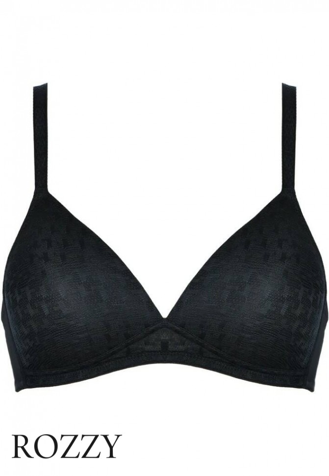 Бюстгальтер без косточек Naturana Value 5665 черный К