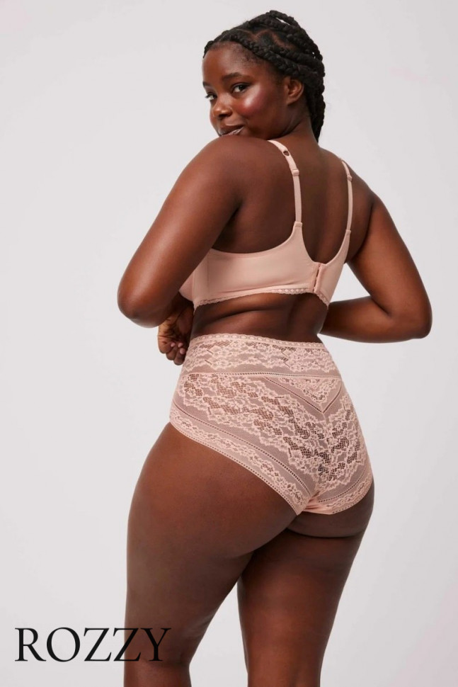 Трусы макси Ysabel Mora 10591 пудровый