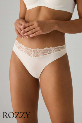 Трусы бикини обрезные Ysabel Mora 19038 слоновая кость