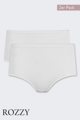 Трусы макси хлопковые Nina Von C Base 4016012299 белый (уп.2шт.)